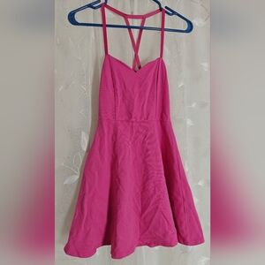 Strappy Pink Women's Dress
